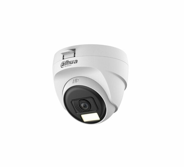 DH HAC T1A21P U IL 2MP Akıllı Çift Işık 25 Metre HDCVI Sabit Lens Dome Kamera